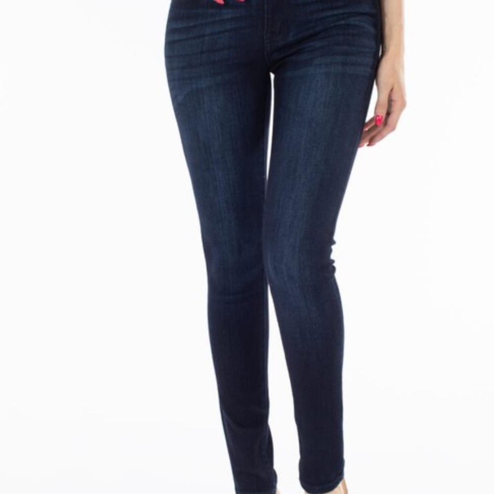 KanCan Women's Deep Blue Skinny Jeans